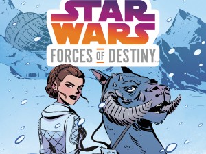 Star Wars Adventures: Forces of Destiny cover by Elsa Charretier