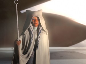 Ahsoka Tano, as seen in the epilogue of the 'Star Wars Rebels' finale.