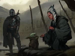 Concept art from The Mandalorian "The Jedi"