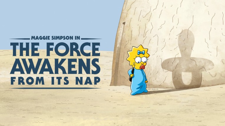 Artwork for Maggie Simpson in "The Force Awakens From Its Nap"